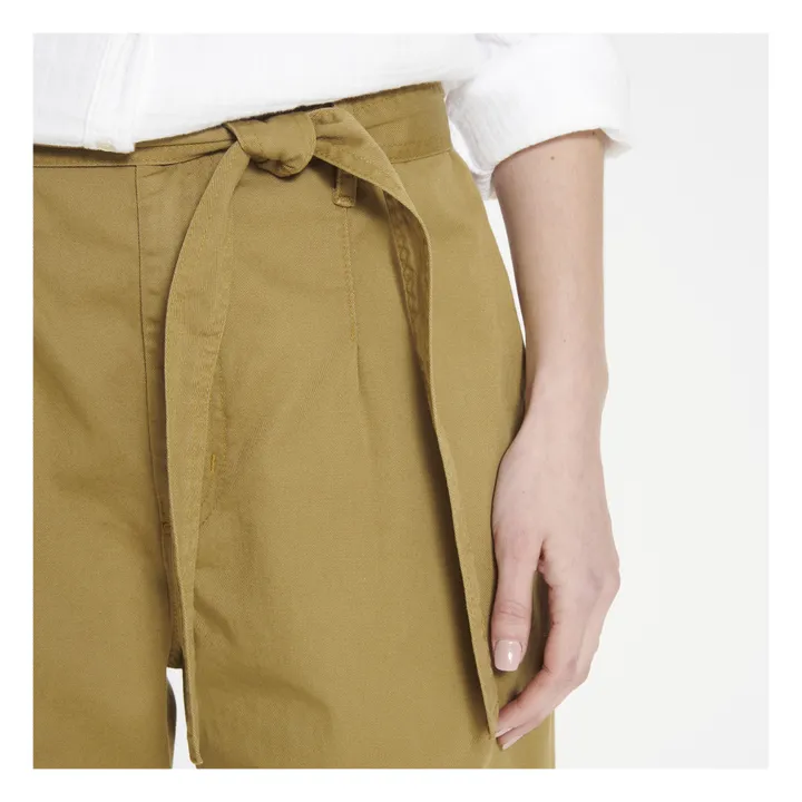 Pantaloni Tyese | Marrone kaki- Immagine del prodotto n°3