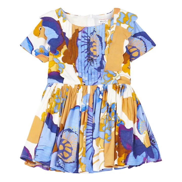 Kleid Nico Blumen | Blau- Produktbild Nr. 0