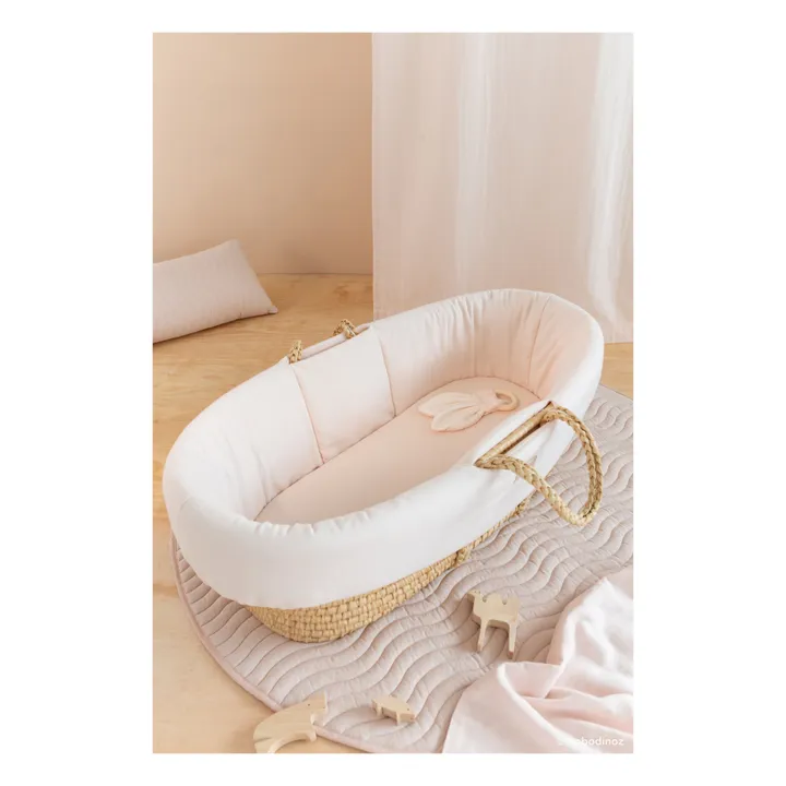 Biancheria da letto per bambini in cotone bio | Rosa- Immagine del prodotto n°5
