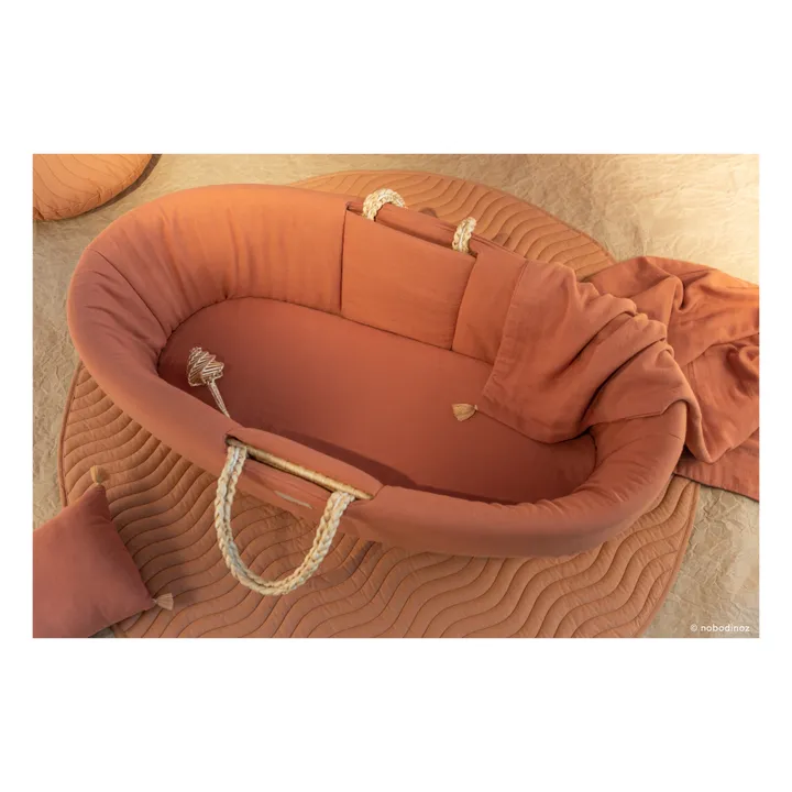 Biancheria da letto per bambini in cotone bio | Terracotta- Immagine del prodotto n°1