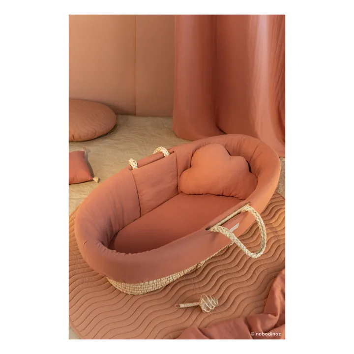 Biancheria da letto per bambini in cotone bio | Terracotta- Immagine del prodotto n°5