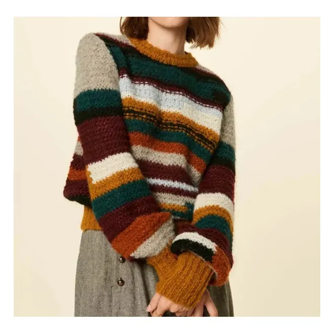 Allen Alpaca Wool Sweater | Beige- Product image n°1