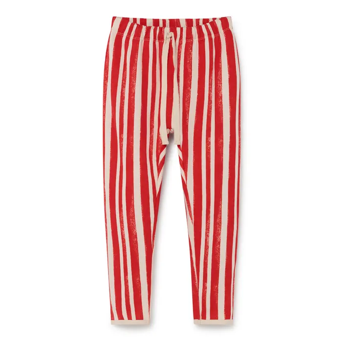 Roller Coaster Organic Fleece Trousers  | Red- Product image n°0