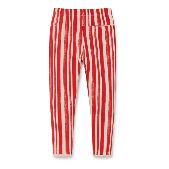Roller Coaster Organic Fleece Trousers  | Red- Product image n°2