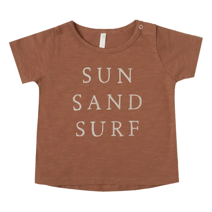 Sun Sand Surf T-Shirt  | Ochre- Product image n°0