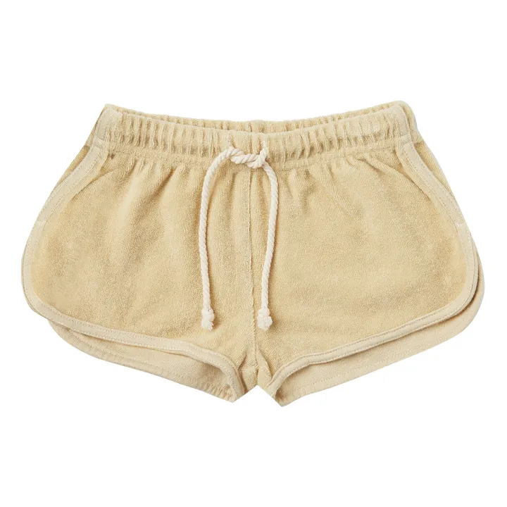 Terry Cloth Shorts  | Yellow- Product image n°0
