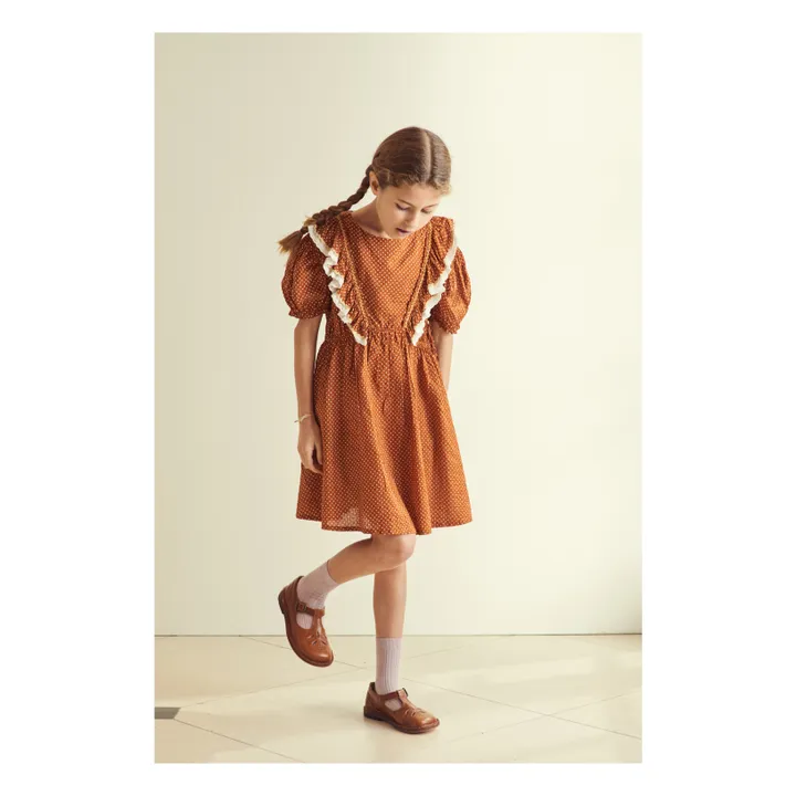 Kleid Orca | Rostfarben- Produktbild Nr. 1