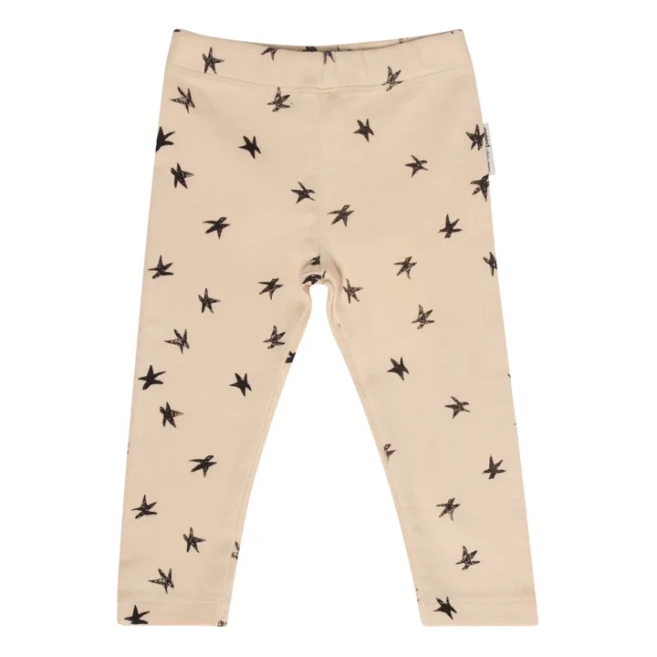 Starfish Organic Cotton Leggings  | Beige- Product image n°0