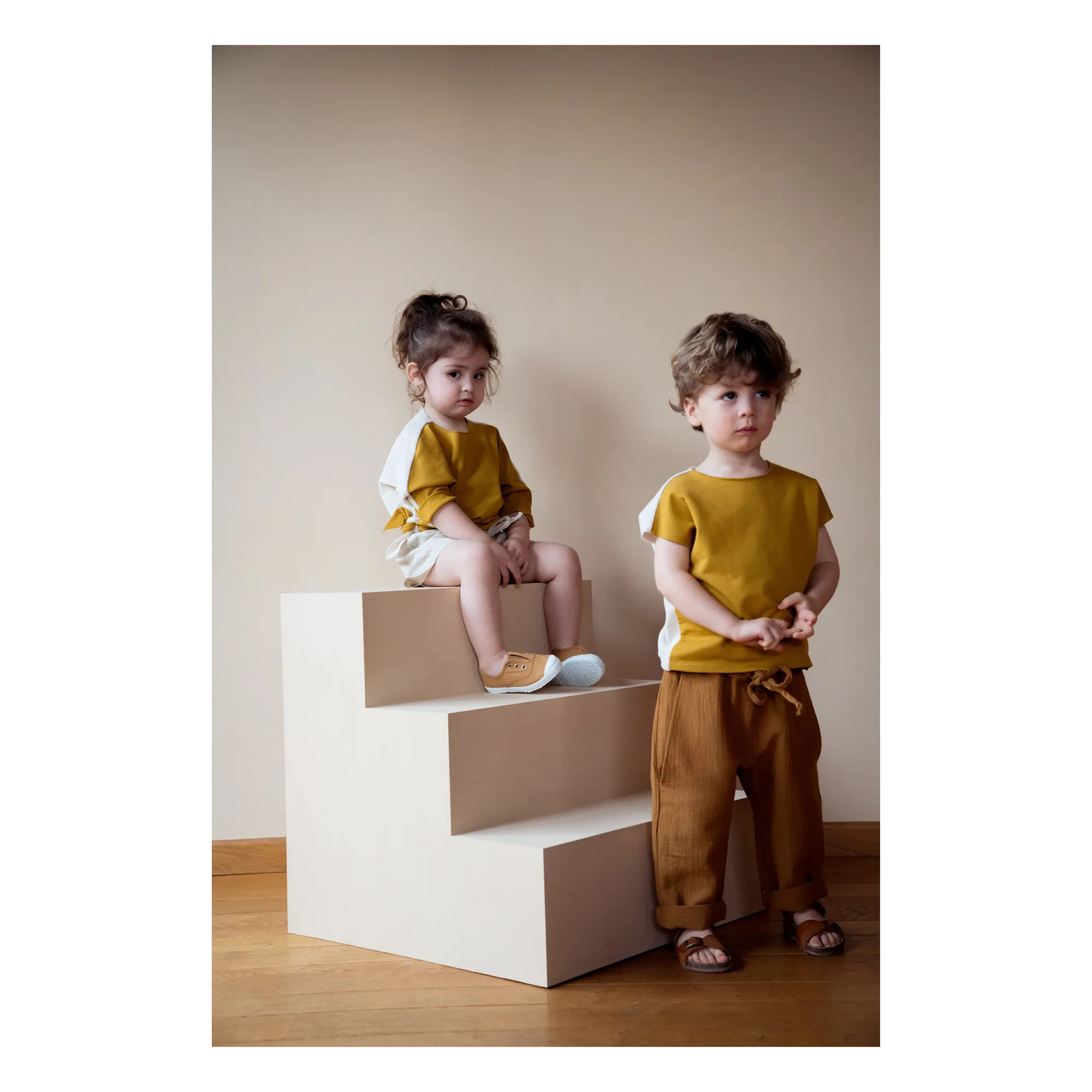 Frits Organic Cotton Trousers  | Camel- Product image n°2