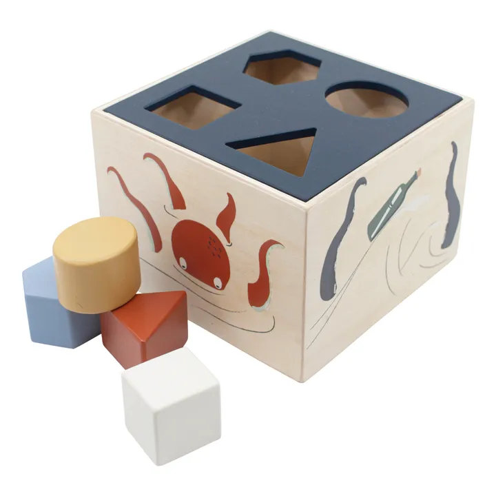Caja de formas Sevde Seas de madera- Imagen del producto n°0