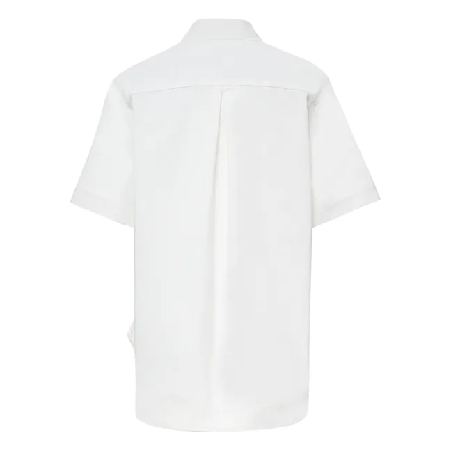 Camisa Folk Denim | Blanco