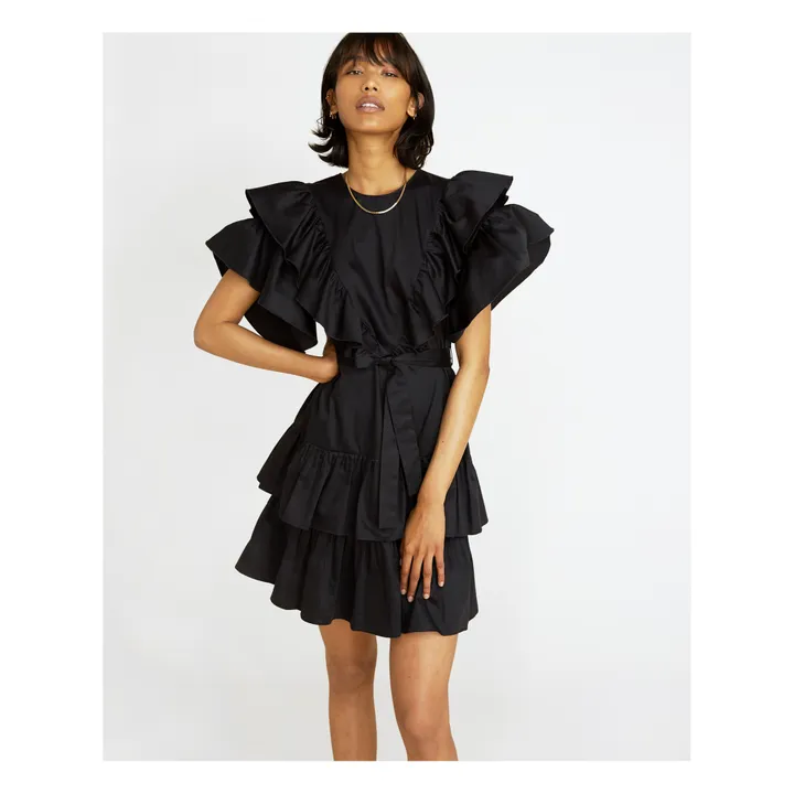 Vestido Clarisse | Negro- Imagen del producto n°5