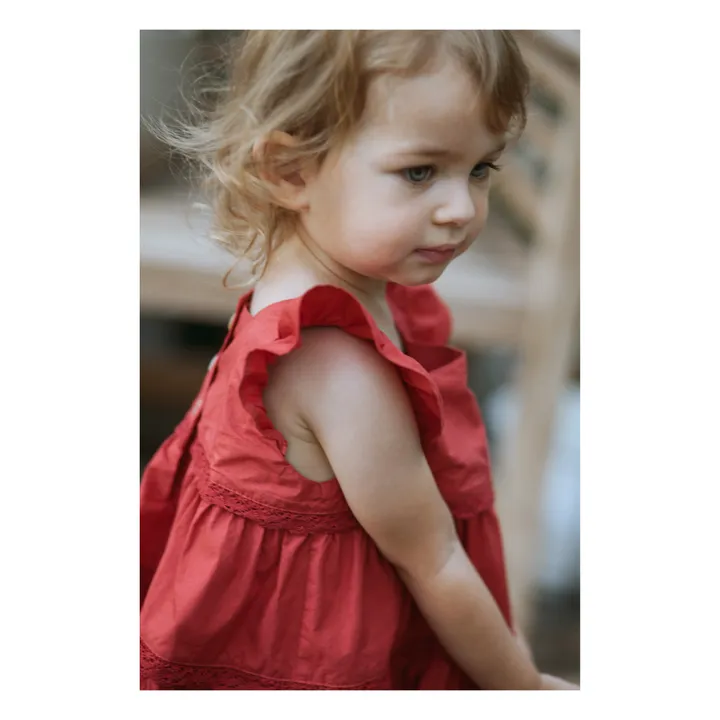 Vestido Encaje | Rojo- Imagen del producto n°2