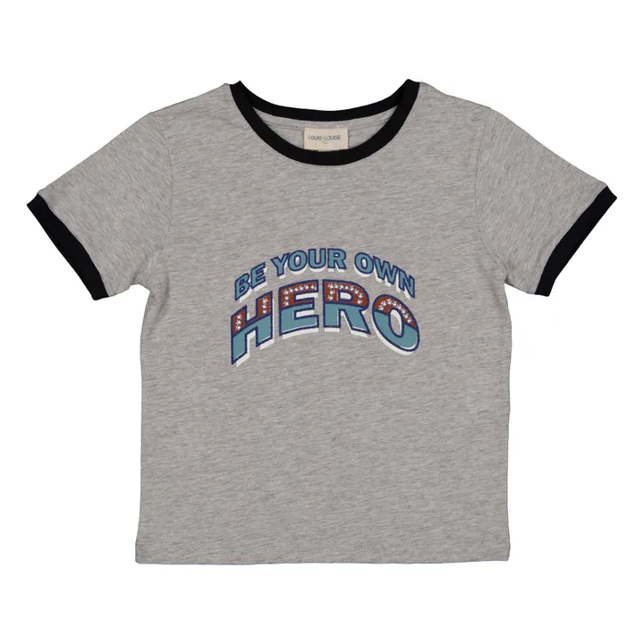 T-Shirt USA | Grau Meliert- Produktbild Nr. 0