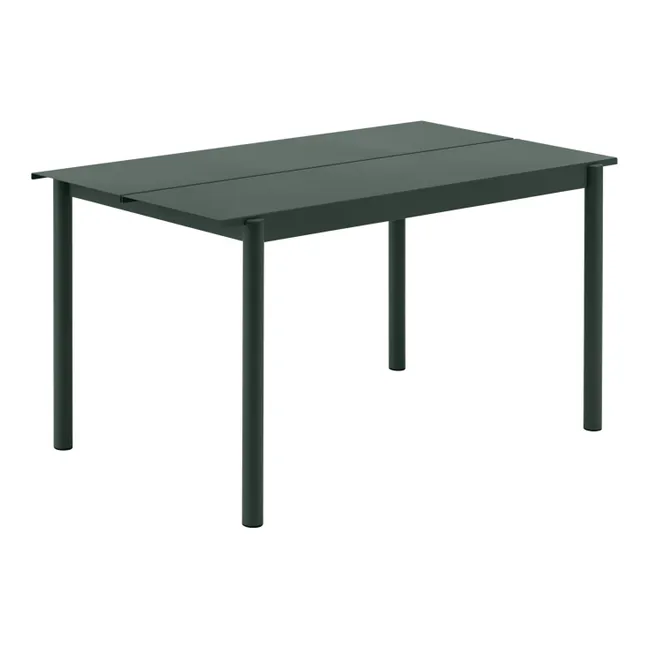Table outdoor Linear | Vert foncé