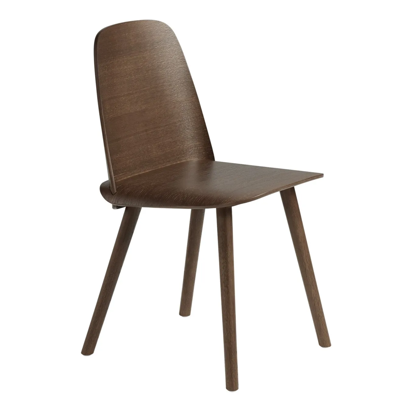Chaise Nerd | Bois foncé- Image produit n°0
