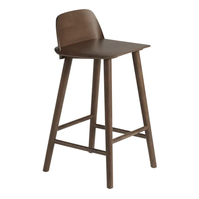 Barhocker Nerd | Bois foncé