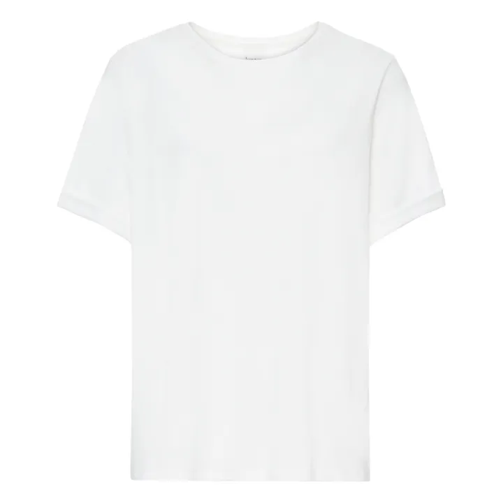 Camiseta Relaxed algodón orgánico | Blanco- Imagen del producto n°0