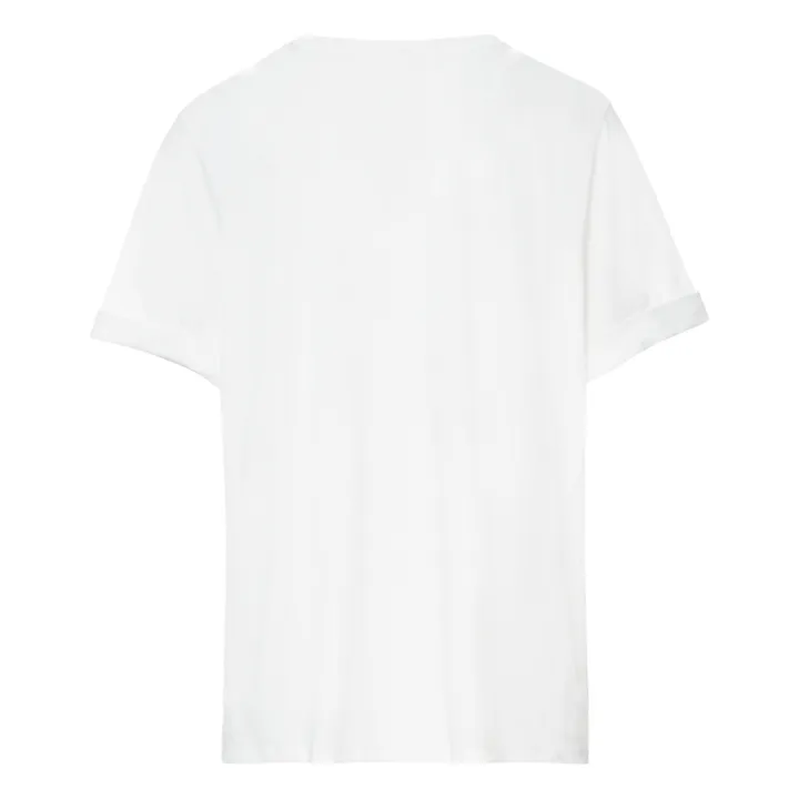T-Shirt Relaxed in cotone bio | Bianco- Immagine del prodotto n°3
