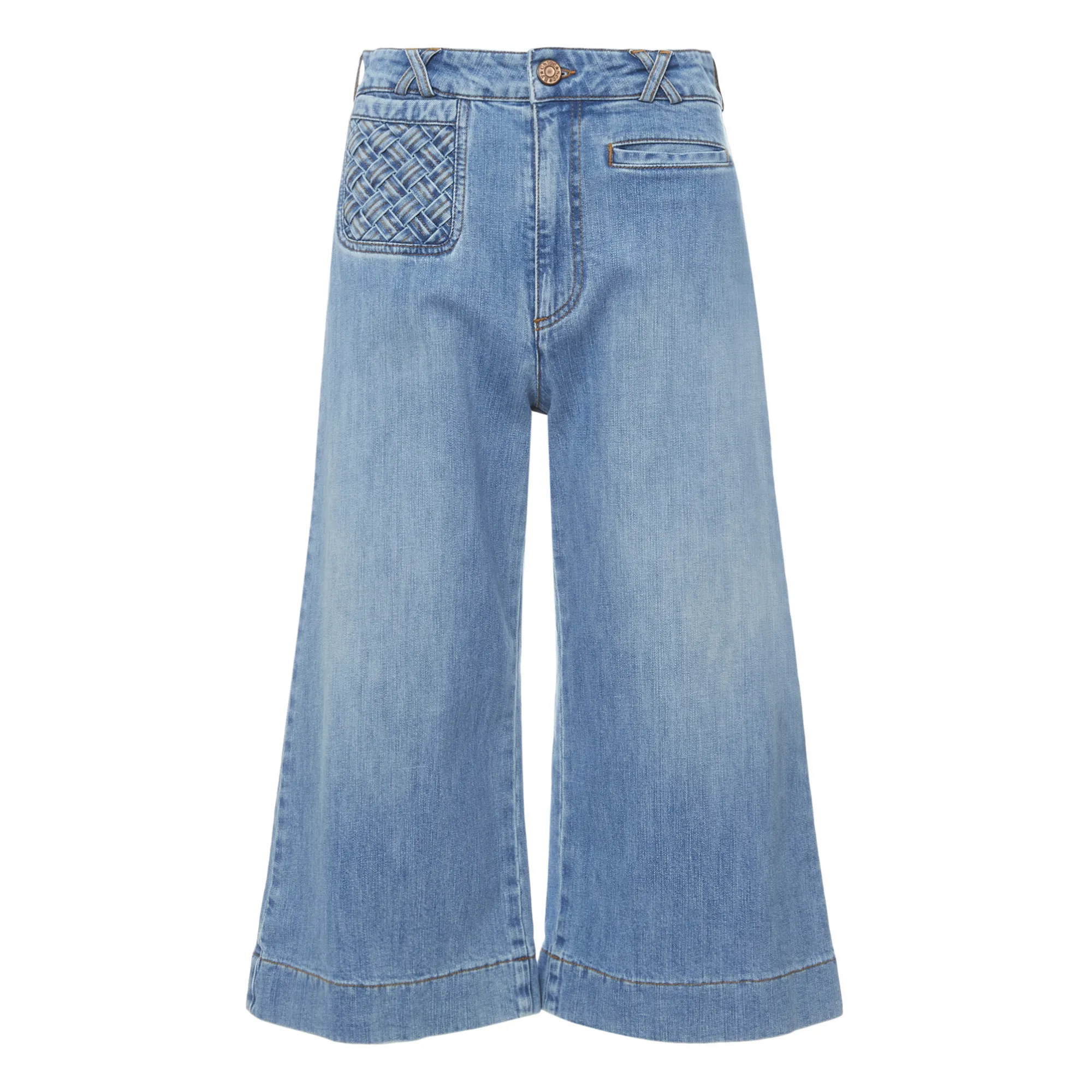 See By Chloé Blue Denim Skort