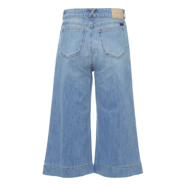 Jupe-culotte Denim | Bleu