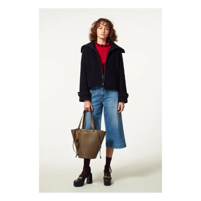 Jupe-culotte Denim | Bleu