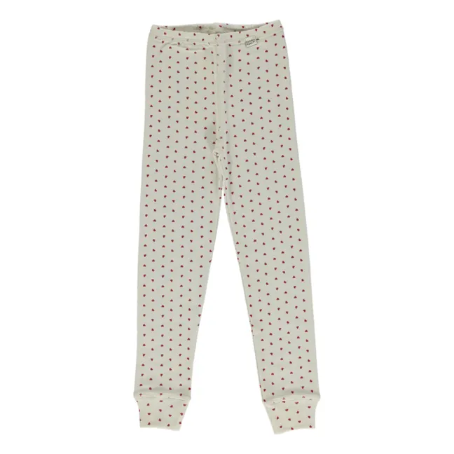 Basil Organic Cotton Leggings  | Red