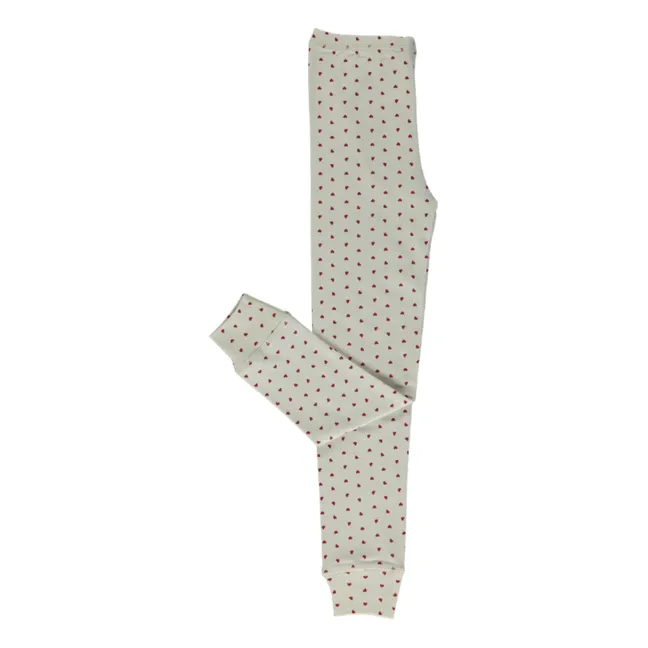 Basil Organic Cotton Leggings  | Red