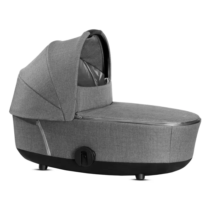 Poussette complète évolutive Mios chassis noir | Gris clair- Image produit n°1