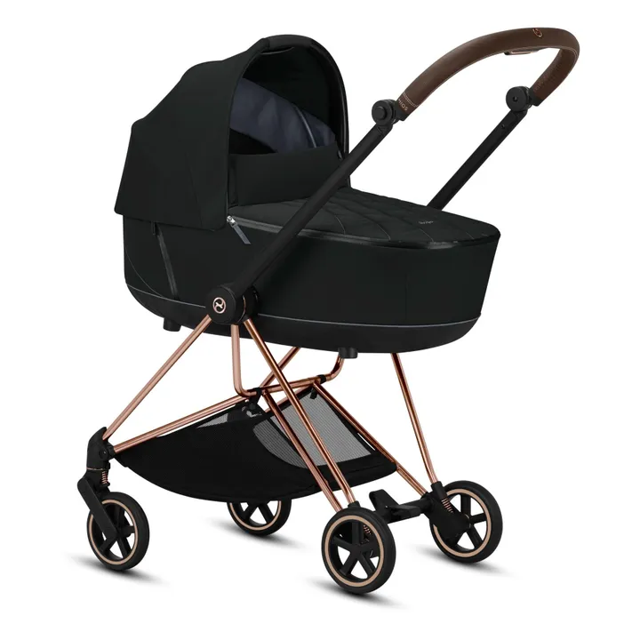 Poussette complète évolutive Mios chassis rose gold | Noir- Image produit n°1