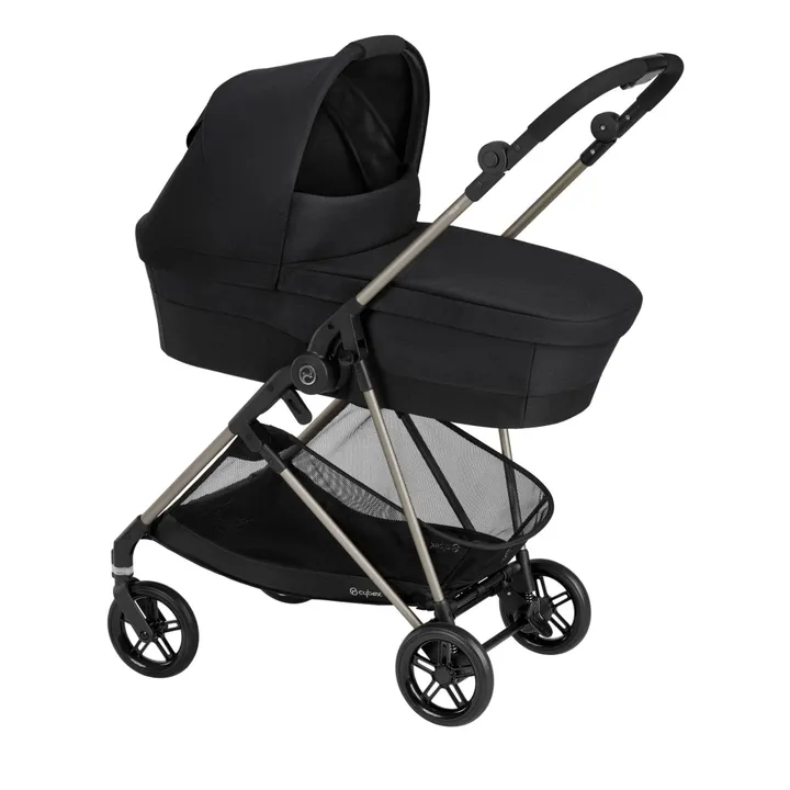 Nacelle pour poussette Melio | Noir- Image produit n°1