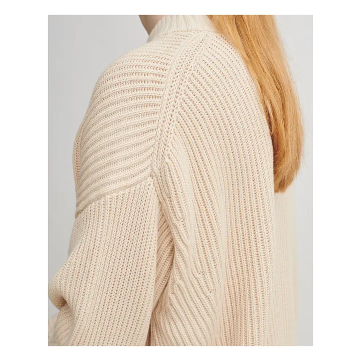 Suéter Oversize - Colección Mujer  | Crudo- Imagen del producto n°3
