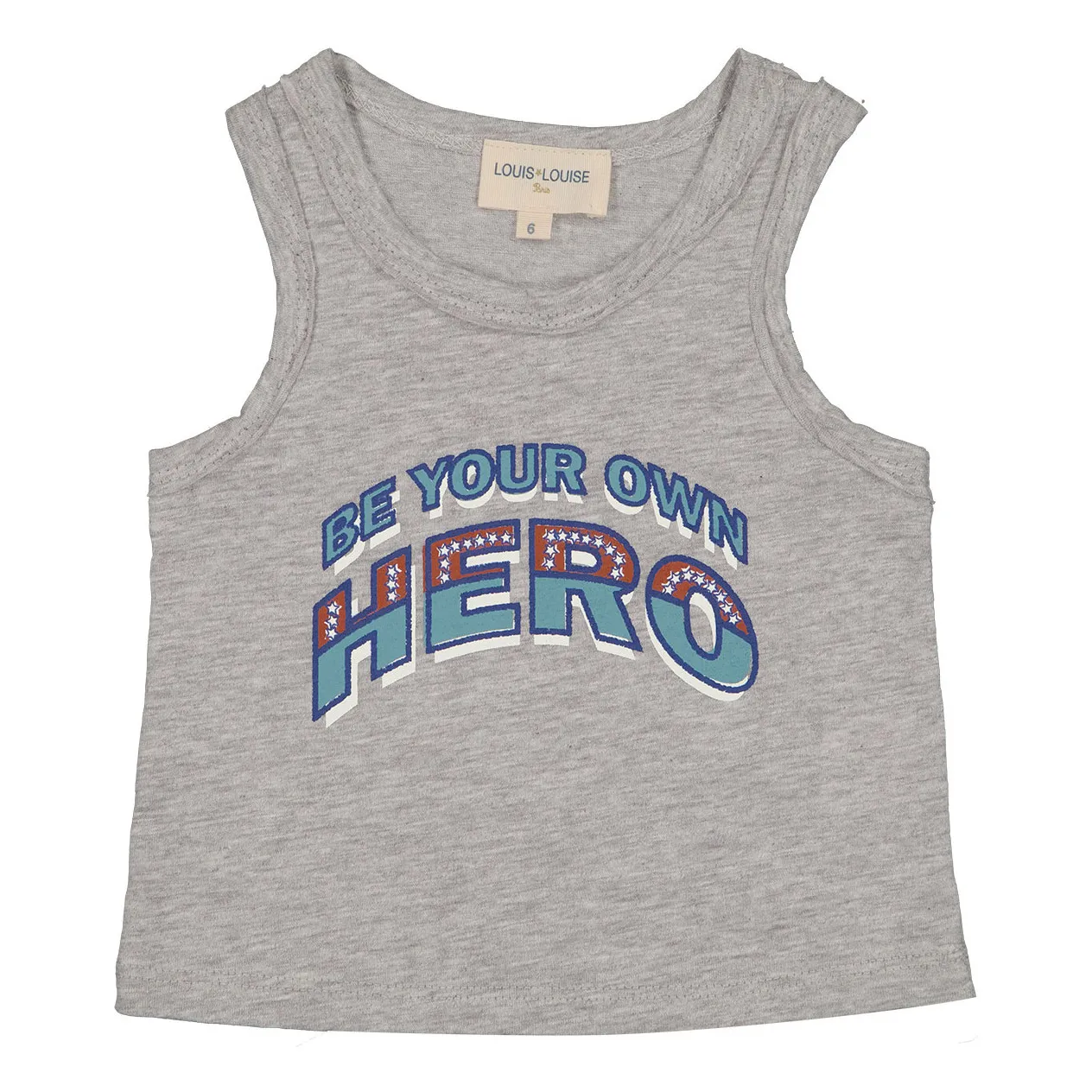 Louis Louise Heather Grey Marcel Tank Top