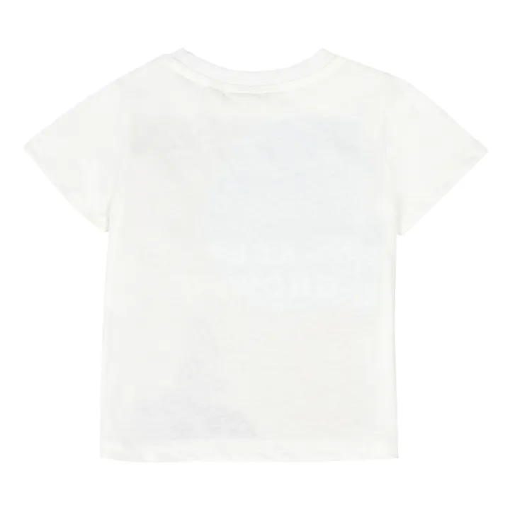 Camiseta Bass Keep Growing algodón orgánico | Blanco Roto- Imagen del producto n°1