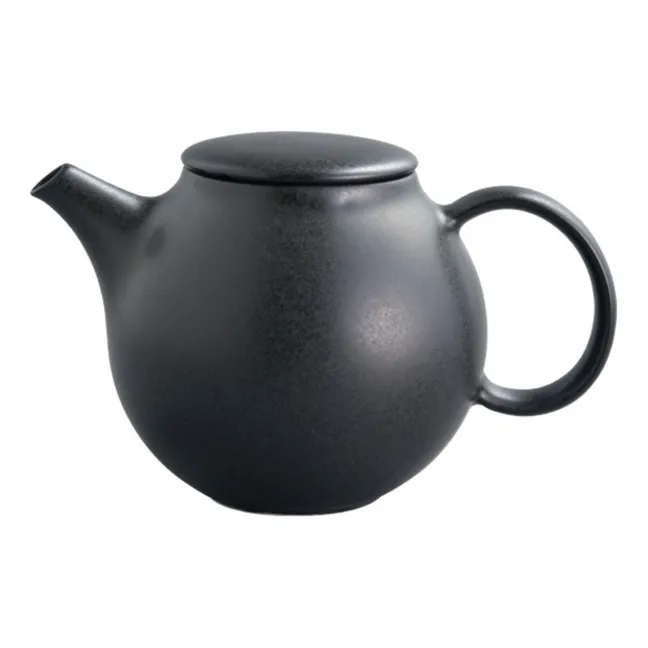 Pebble Porcelain Teapot - 500ml | Black