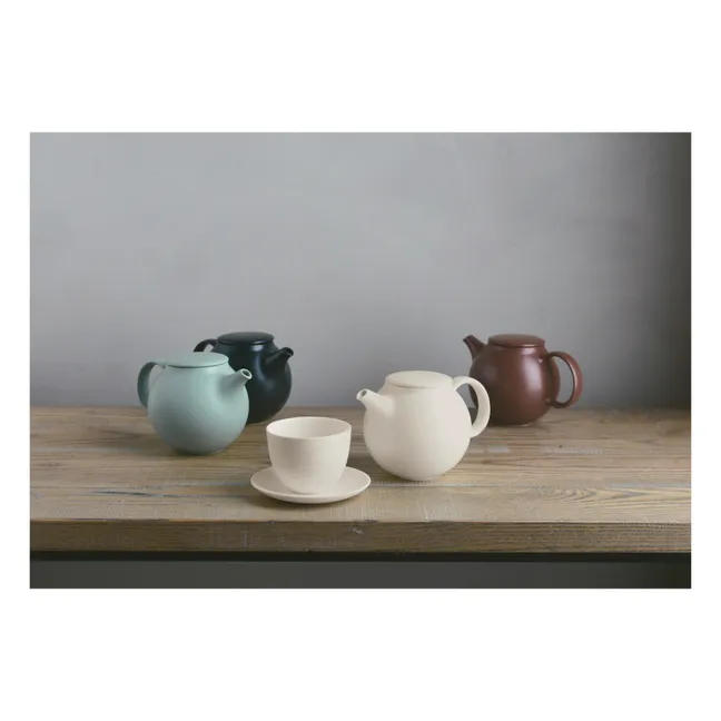 Pebble Porcelain Teapot - 500ml | Black