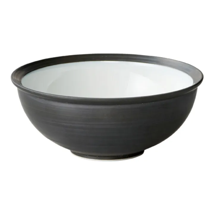 Kinto - Rim Porcelain Bowl - Black | Smallable