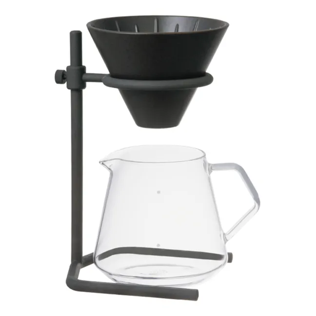 Cafetera set slow coffee - 4 tazas | Negro