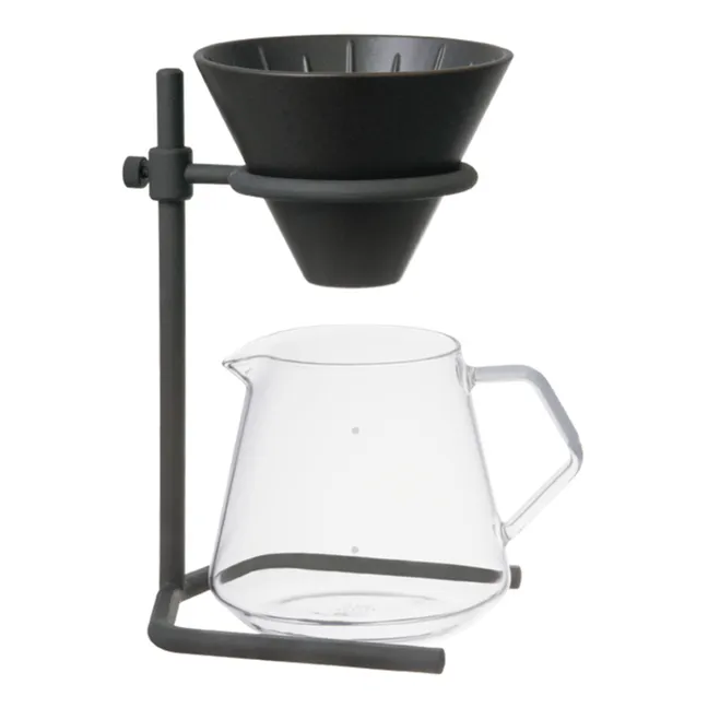 Kaffeekanne Set slow coffee - 4 Tassen | Schwarz