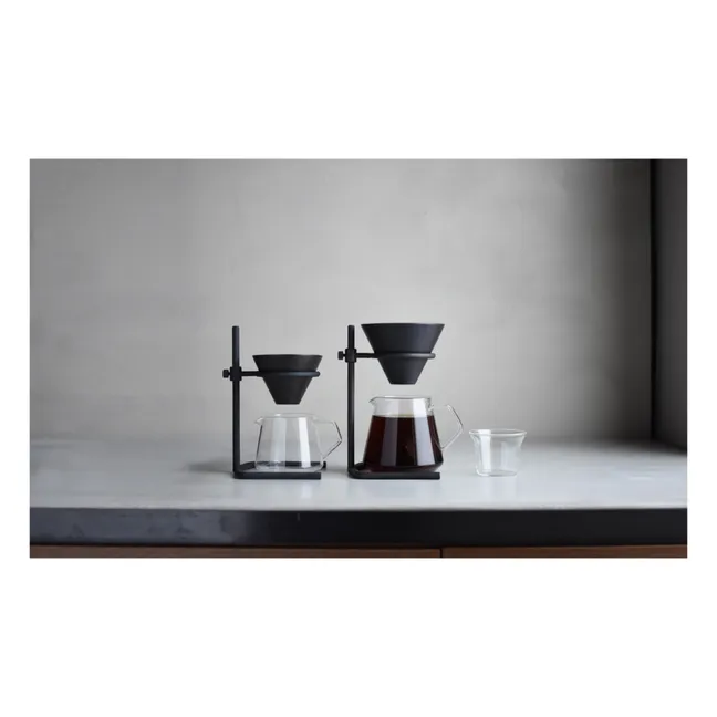 Cafetera set slow coffee - 4 tazas | Negro