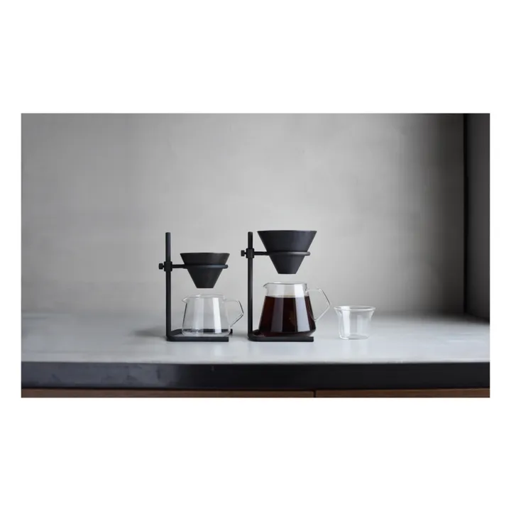 Caffettiera, set slow coffee - 4 tazze | Nero- Immagine del prodotto n°7