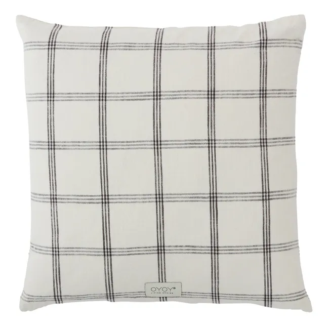Kyoto Organic Cotton Cushion | White