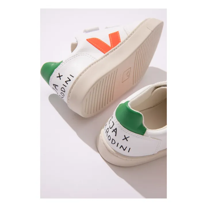 Collaboration Veja x Mini Rodini - Baskets V-12 | Blanc- Image produit n°6