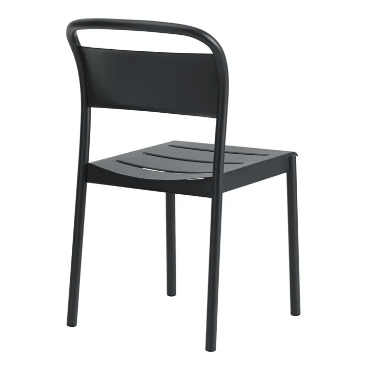 Chaise outdoor Linear | Noir- Image produit n°3