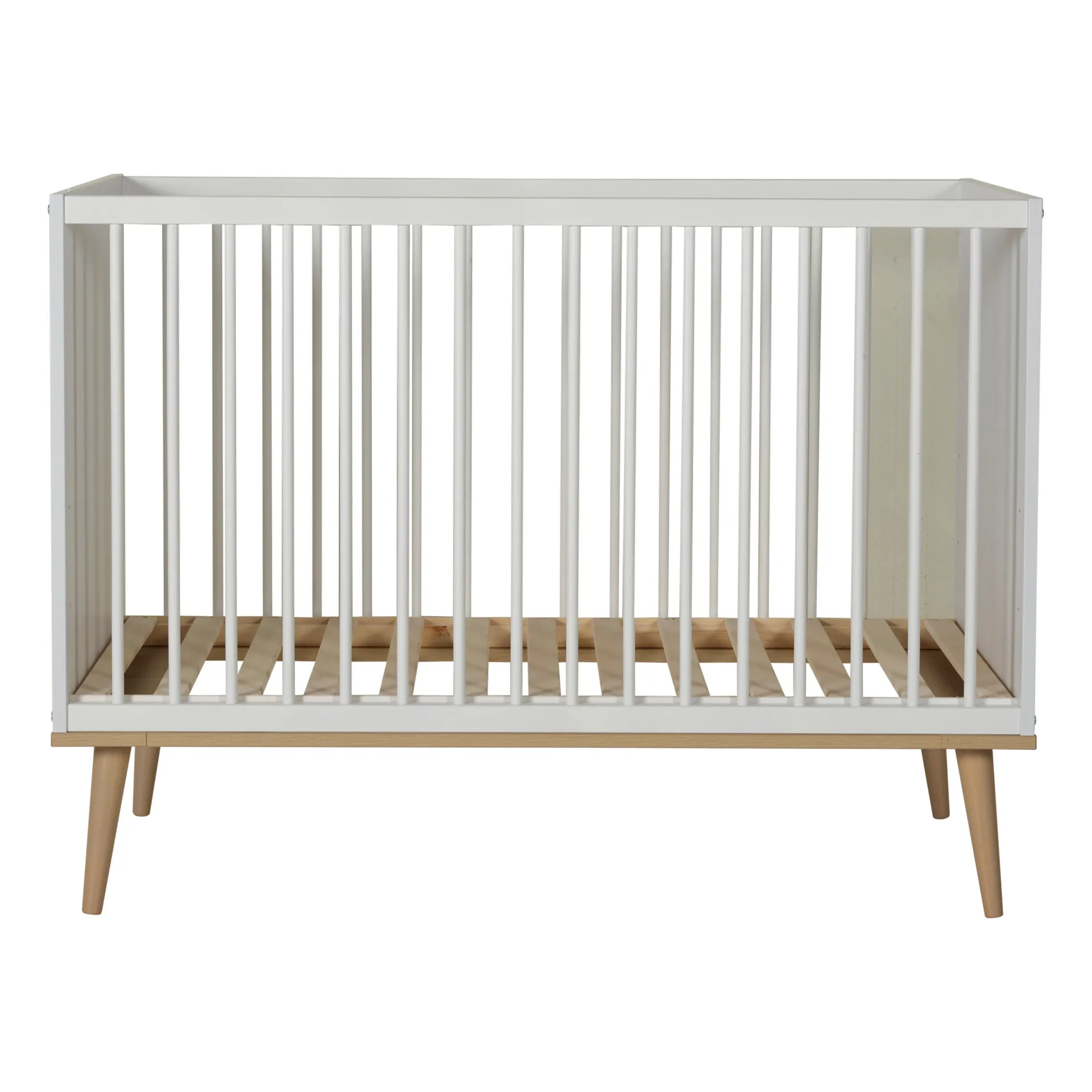 Quax White Flow Cot 60 X 120Cm
