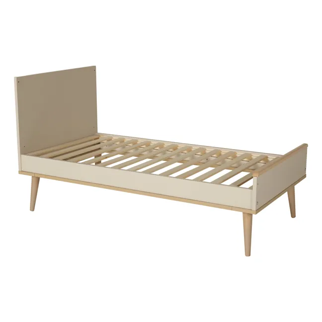 Flow Oak Cot 70 x 140cm | Clay