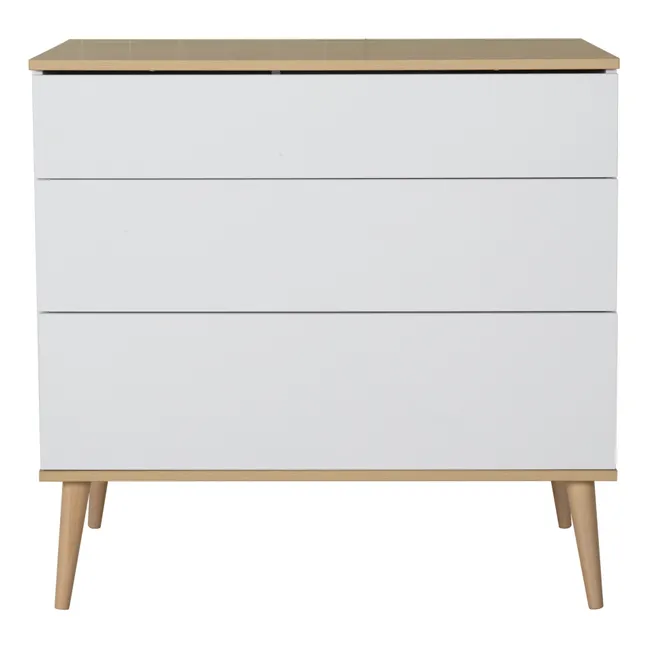 Credenza, modello: Flow, in quercia | Bianco