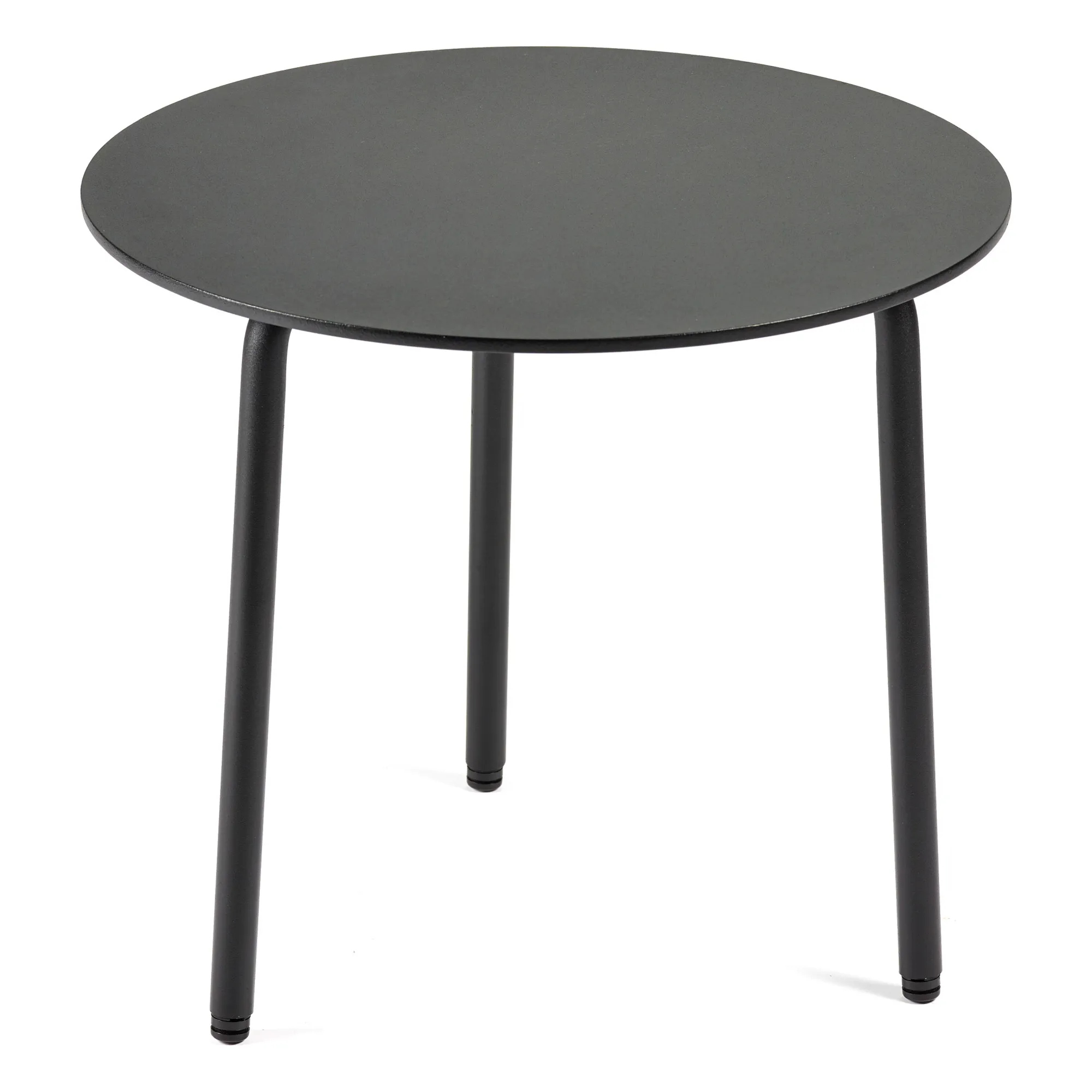 Serax Black August Outdoor Round Side Table