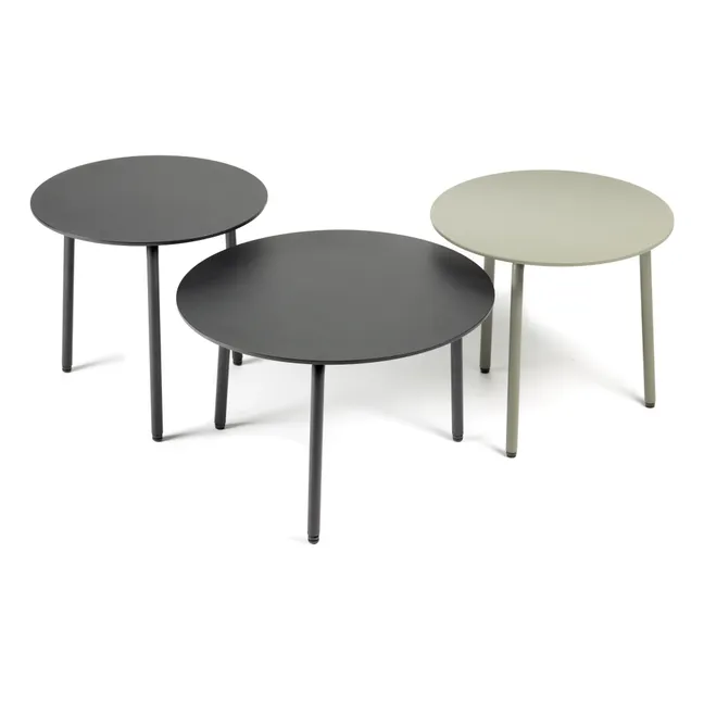Table d'appoint ronde outdoor August | Noir