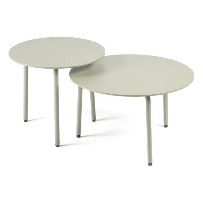 Table d'appoint ronde outdoor August | Eucalyptus